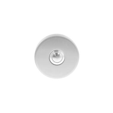 Intersteel Deurbel rond verdekt rond 53x10 rvs geborsteld