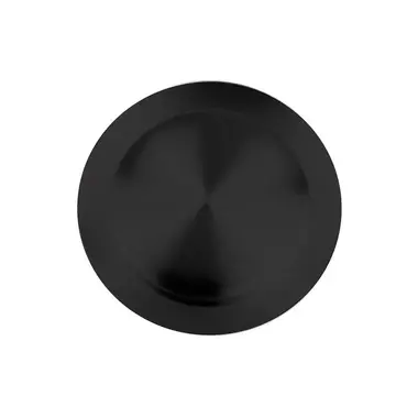 Schuifdeurkom Zwart mat PVD Rond 57mm – Formani Model LB57