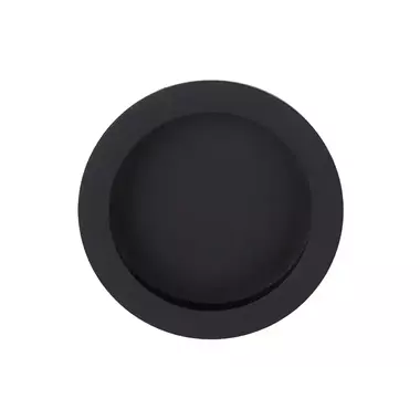 Schuifdeurkom Zwart Rond 57mm – Formani Model LB57