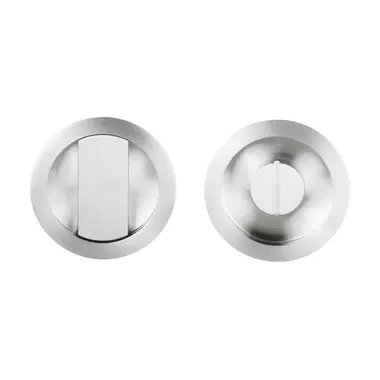 WC-sluiting RVS Rond 57 mm voor Schuifdeuren - Formani Basics LB57S