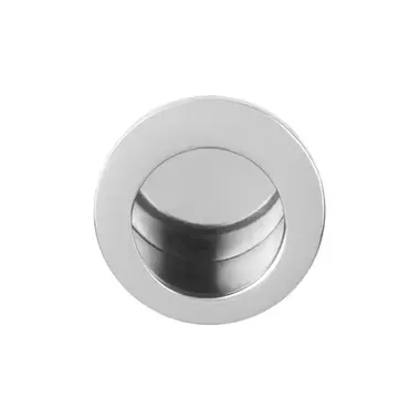 Schuifdeurkom RVS Gepolijst Rond 30mm Fingertip – Formani Model LB29