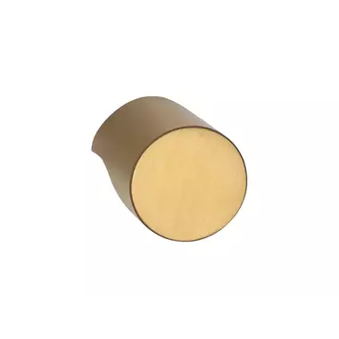 Meubelknop Mat goud PVD Formani Gensler Rivio GL24M - Rond 24mm