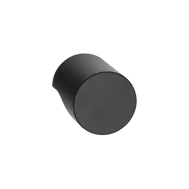 Meubelknop Mat zwart PVD Formani Gensler Rivio GL24M - Rond 24mm