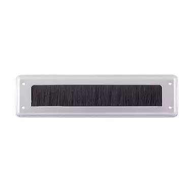 Tochtborstel Aluminium Classic 86 x 345mm