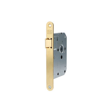 Nemef Insteek loopslot Messing 1255/5 Doornmaat 50mm. 1200 serie