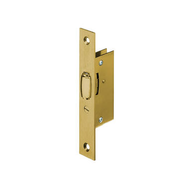 Tonrolslot smalslot Messing Lips 2072 voorplaat 25x150mm LS/RS