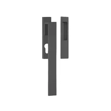 Hefschuifdeurbeslag Zwart Ribbon Bob Manders BM230 PC69 Incl. komgreep