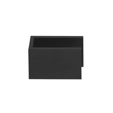 Voordeurknop Zwart Ribbon Bob Manders BM200V 60x100mm