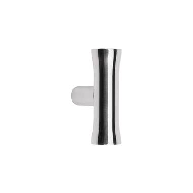 Meubelknop RVS gepolijst Nour Edward van Vliet EV9 T-model 12x45mm