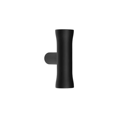 Meubelknop Zwart Nour Edward van Vliet EV9 T-model 12x45mm