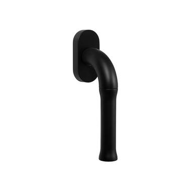 Draaikiep raamkruk Zwart Nour EV100 Edward van Vliet 160mm