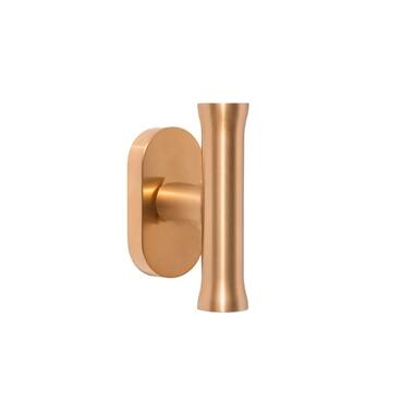 Draaikiep raamkruk Mat goud PVD Nour EV102 T-model Edward van Vliet 90mm. Geen logo