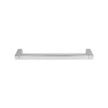 Meubelgreep RVS gepolijst Square Jan des Bouvrie JB20/320 h.o.h. 320mm. Lengte 340mm