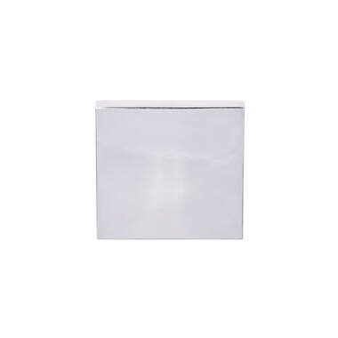 Blindrozet RVS gepolijst Square LSQB50 50mm