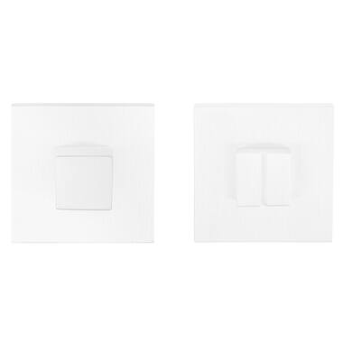 WC-garnituur Wit Square LSQWC50 50mm, 5/6/7/8mm wc stift