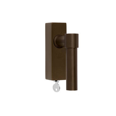 Draaikiep raamkruk Brons One Piet Boon PBL20-DKLOCK Afsluitbaar 121mm