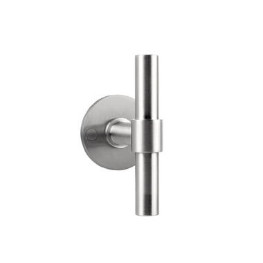 Deurknop RVS One Piet Boon PBT15V, Vast op rozet