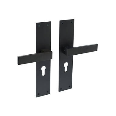Deurkruk Amsterdam op schild PC55