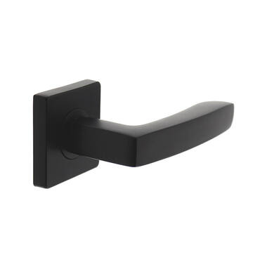 Intersteel Deurkruk Minos op vierkante rozet 55x55x10 mm Zwart