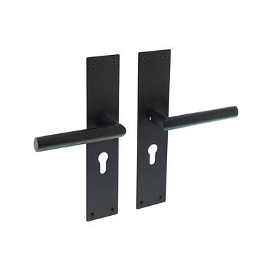 Deurkruk Jura op schild PC55