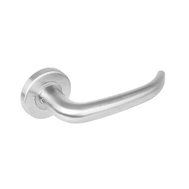 Intersteel Deurkruk RVS Sabel op ronde rozet 53x8mm