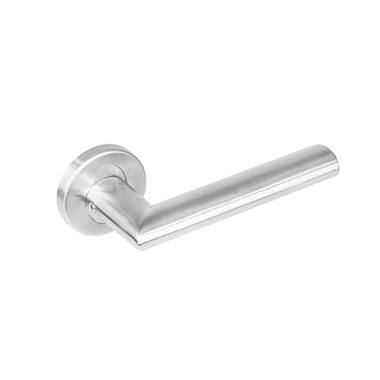 Intersteel Deurkruk RVS Girona op ronde rozet 53x8mm