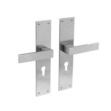 Deurkruk Amsterdam op schild PC55
