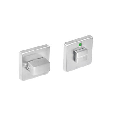 Intersteel WC-garnituur RVS vierkant verdekt 53x53x8mm
