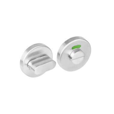 Intersteel WC-garnituur RVS rond verdekt 53x8mm