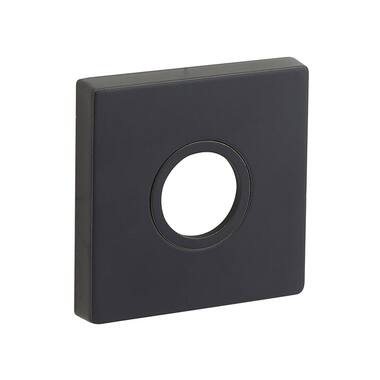 Krukrozet Zwart Bauhaus vierkant 50mm