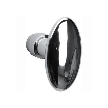 Knopkruk Chroom Ovaal 60x33mm