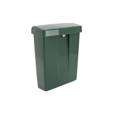 Intersteel Brievenbus Groen kunststof Ral 6009