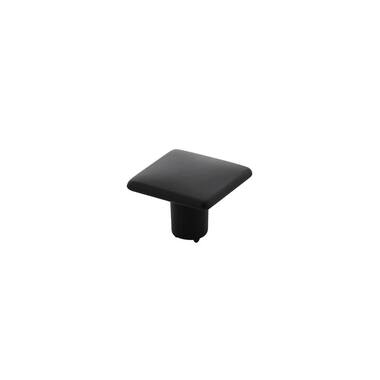 Intersteel Meubelknop Zwart vierkant 26 x 26mm