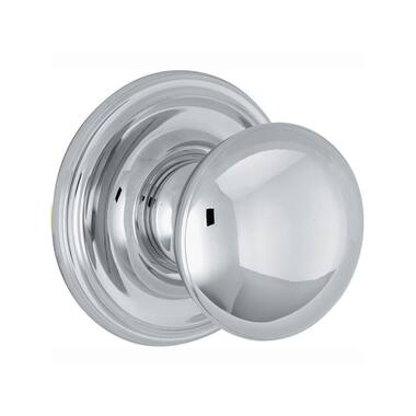 Voordeurknop Chroom Klassiek rond 60mm
