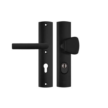 AXA Curve Plus Veiligheidsbeslag S-knop+Blok PC72 anti-kerntrek