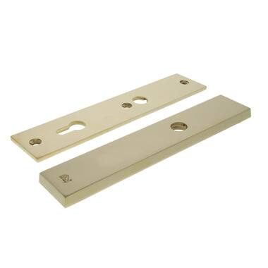 Veiligheidsschilden set Messing Bauhaus Blind/PC92 SKG3
