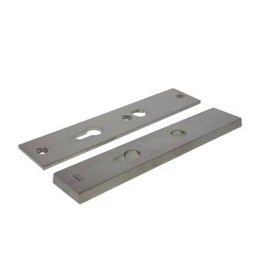 Veiligheidsschilden set Mat nikkel PVD Bauhaus PC72 SKG3