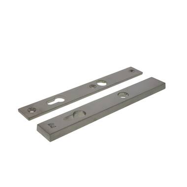 Veiligheidsschilden set Mat nikkel PVD Smal PC92 SKG3