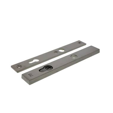 Veiligheidsschilden set Kerntrek Mat nikkel PVD Smal PC92 SKG3