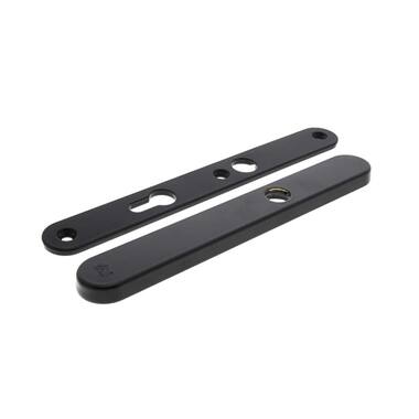 Veiligheidsschilden set Zwart Ovaal Blind/PC72 SKG3