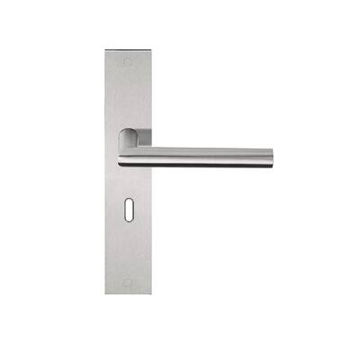 Deurkruk RVS Basics LB2-19P236 op schild SL56