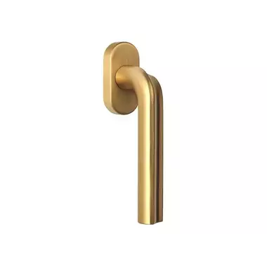 Draaikiep raamkruk Mat goud PVD David Rockwell Eclipse DR100-DK-O Links