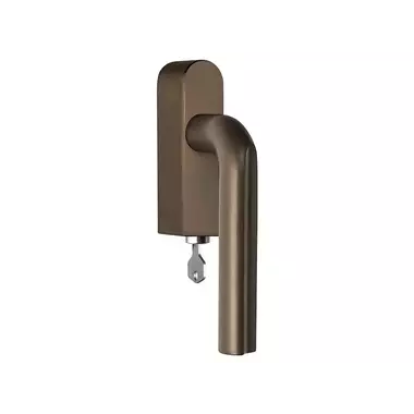 Draaikiep raamkruk Brons David Rockwell Eclipse DR101-DKLOCK-O Links Afsluitbaar