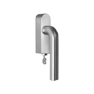 Draaikiep raamkruk Mat RVS David Rockwell Eclipse DR101-DKLOCK-O Links Afsluitbaar