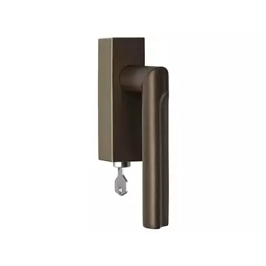 Draaikiep raamkruk Brons David Rockwell Eclipse DR103-DKLOCK Links Afsluitbaar