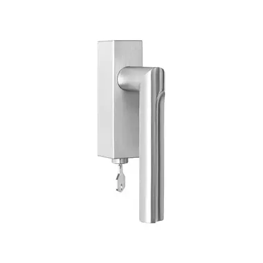 Draaikiep raamkruk Mat RVS David Rockwell Eclipse DR103-DKLOCK Links Afsluitbaar