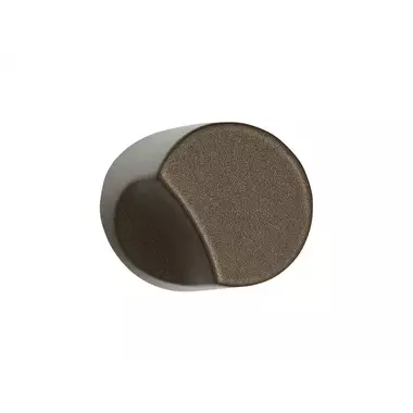 Voordeurknop Brons David Rockwell Eclipse DR200V Vast op rozet
