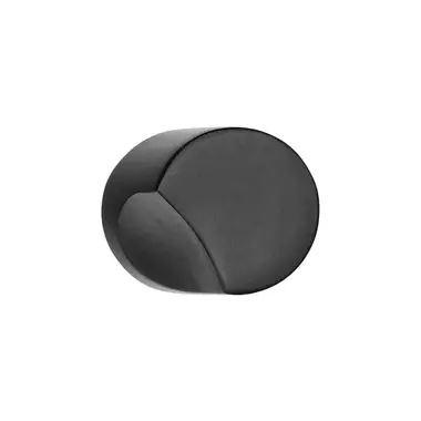 Voordeurknop Mat Zwart PVD David Rockwell Eclipse DR200V Vast op rozet