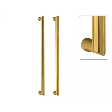 Deurgreep Mat goud PVD David Rockwell Eclipse DR501PA