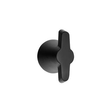 Meubelknop Mat Zwart PVD Osiris Hertman Cone OH32M